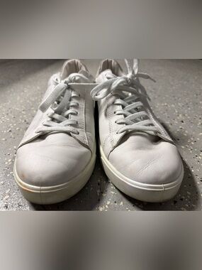 FUC ECCO Soft 7 Classic Men's White Leather Lace-Up Sneakers
